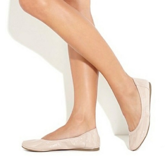 vince camuto patent leather flats